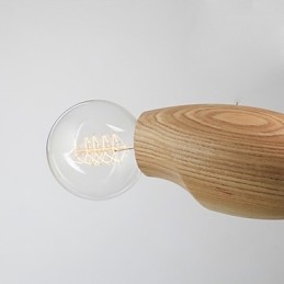 Umělecká individualita Kreativní smluvní Restaurování starověkých způsobů dřevěných včel Droplight Lamp