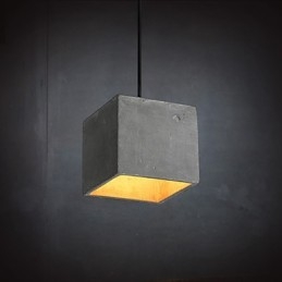 Současná a smluvní retro Cementová závěsná lampa
