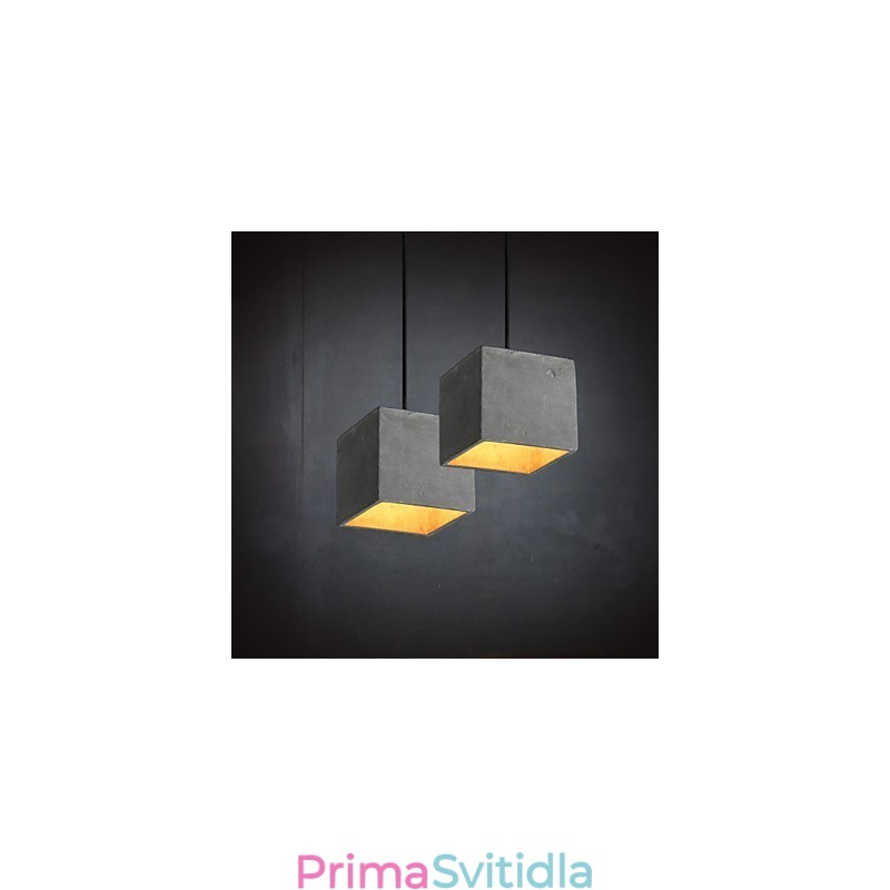 Současná a smluvní retro Cementová závěsná lampa