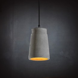 Současná a smluvní retro Cementová závěsná lampa