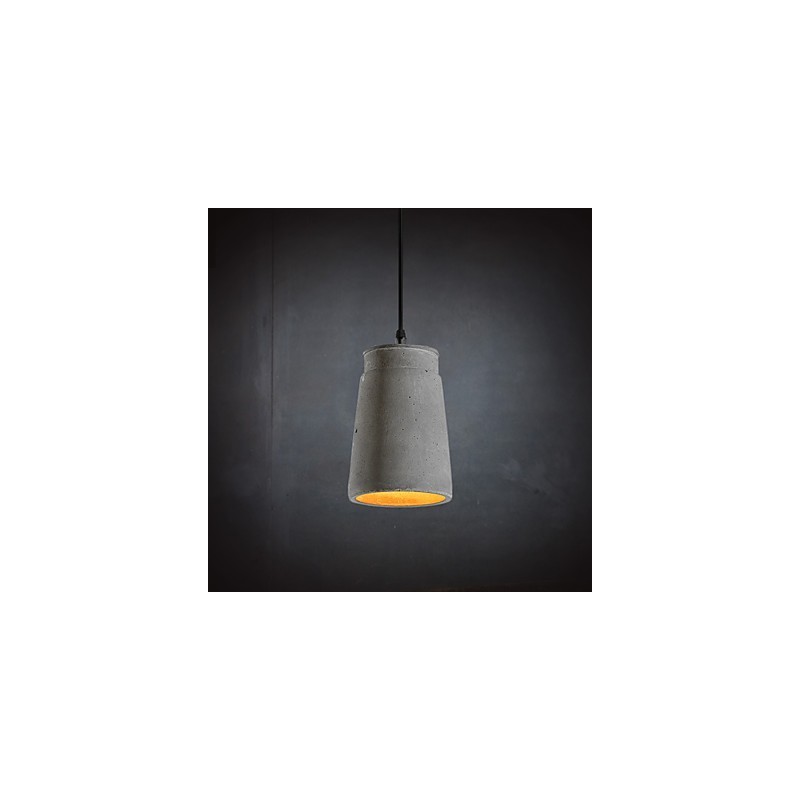 Současná a smluvní retro Cementová závěsná lampa