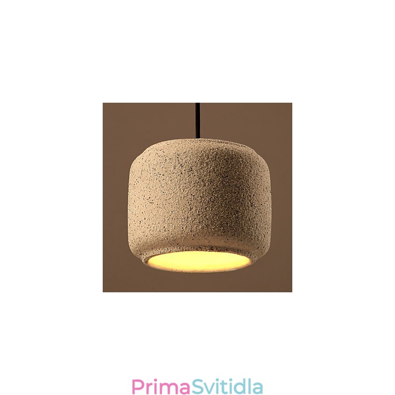 Nordic Creative Arts Barevná písková keramická lustrová lampa