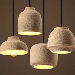 Nordic Creative Arts Barevná písková keramická lustrová lampa