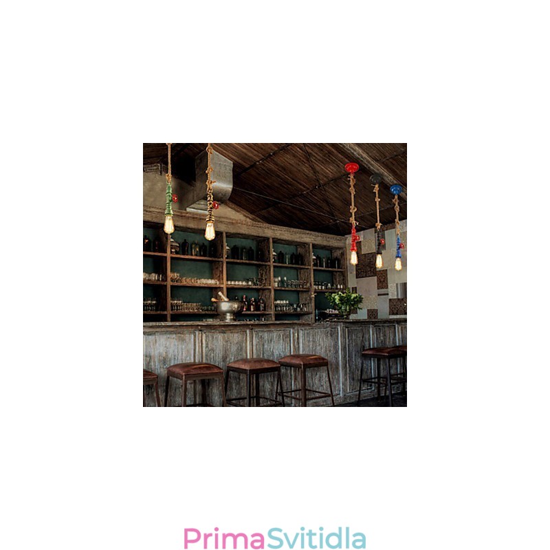 Závěsná svítidla Tradiční klasické Vintage Retro Metal
