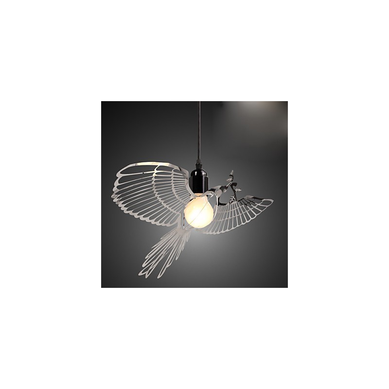 Kreativní moderní módní dekorace z nerezové oceli Bird Bird Droplight lampa