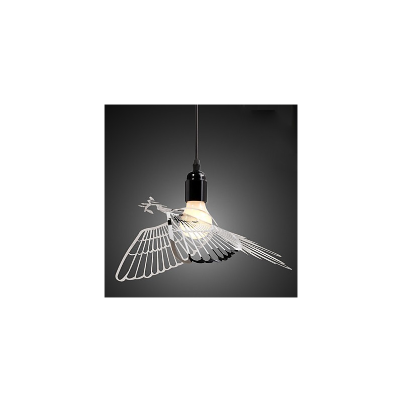 Kreativní moderní módní dekorace z nerezové oceli Bird Bird Droplight lampa