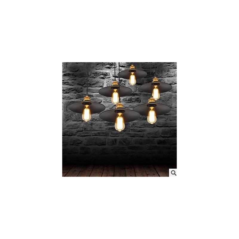 Americký Minimalistický Retro 1 Železný lustr