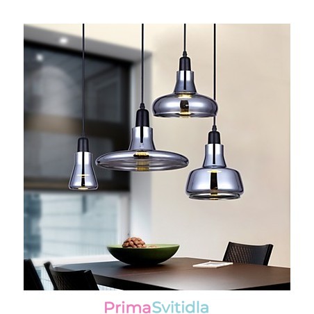 Světelná lustrová lampa se stínovým sklem na zakázku pro kreativní severský design Světelná lustrová lampa se stínovým sklem na zakázku pro kreativní severský design