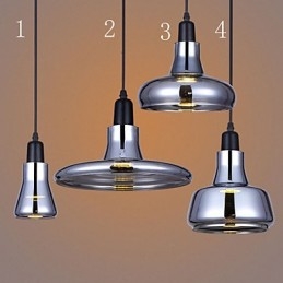 Světelná lustrová lampa se stínovým sklem na zakázku pro kreativní severský design