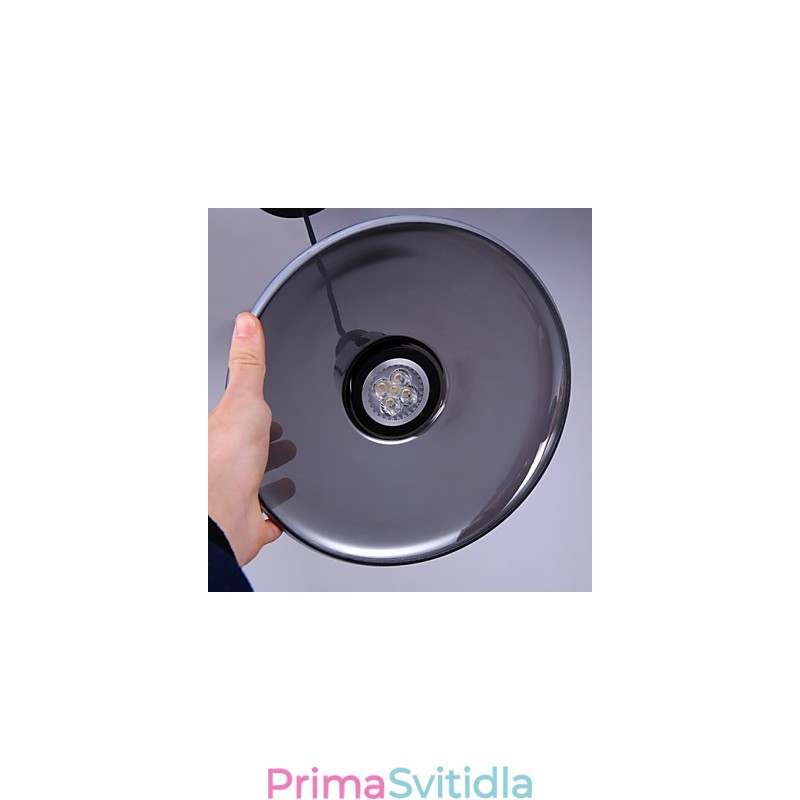 Světelná lustrová lampa se stínovým sklem na zakázku pro kreativní severský design