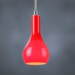 Moderní moderní mini stylové závěsné svítidlo z chromového kovu