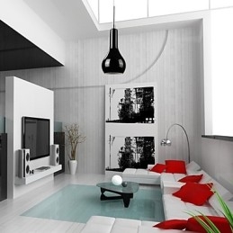 Moderní moderní mini stylové závěsné svítidlo z chromového kovu