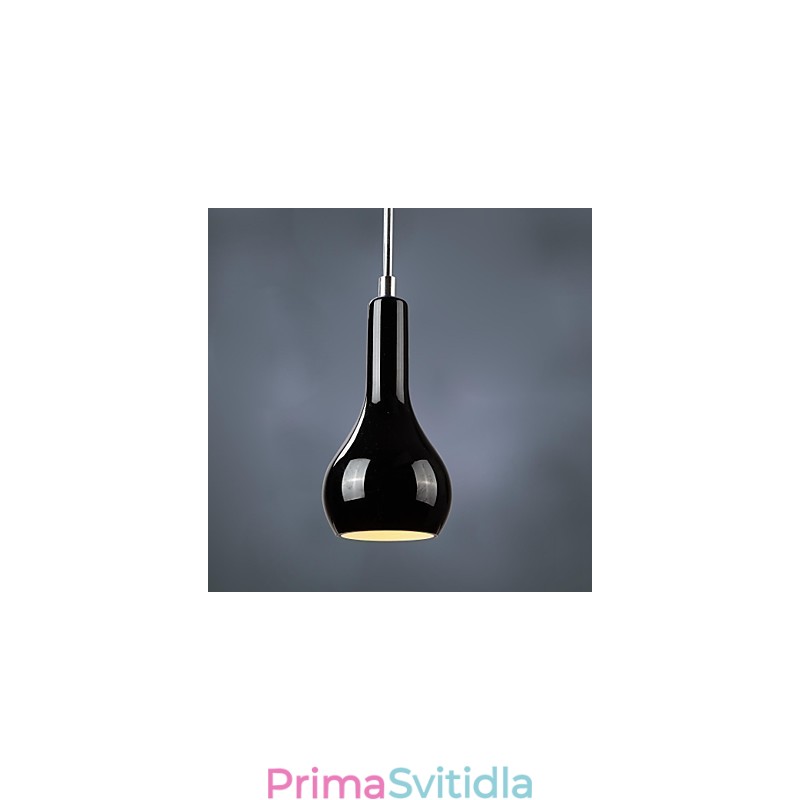 Moderní moderní mini stylové závěsné svítidlo z chromového kovu