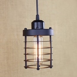 Závěsná svítidla tradiční klasické vintage retro venkovská garáž kovová