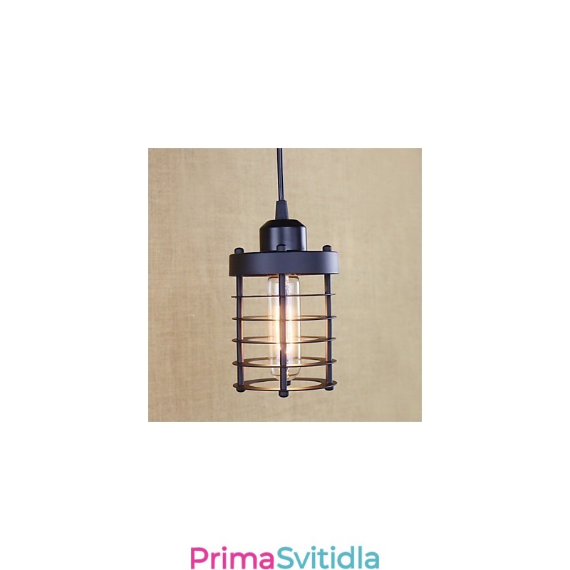 Závěsná svítidla tradiční klasické vintage retro venkovská garáž kovová