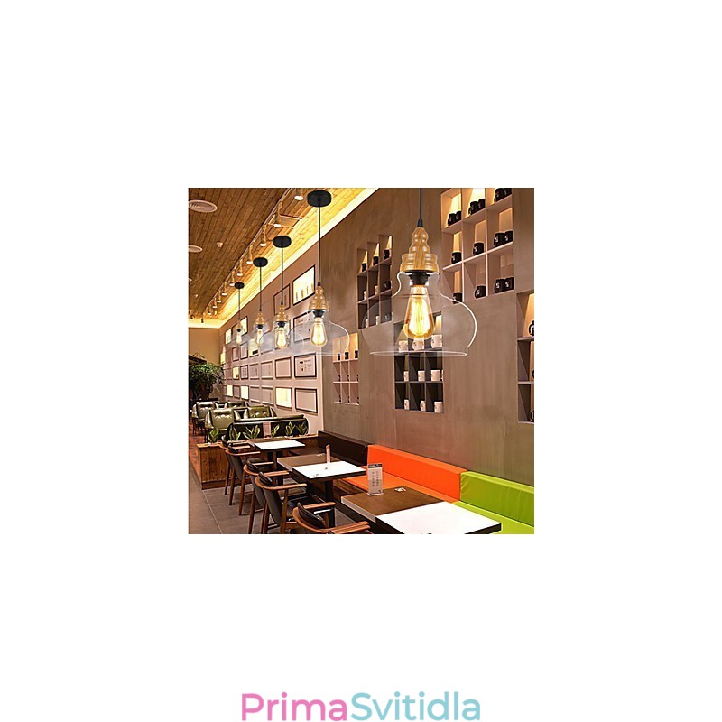 Severoamerická kreativní křišťálová lampa s dřevěným zrnem obnovující starověké způsoby světla lampy