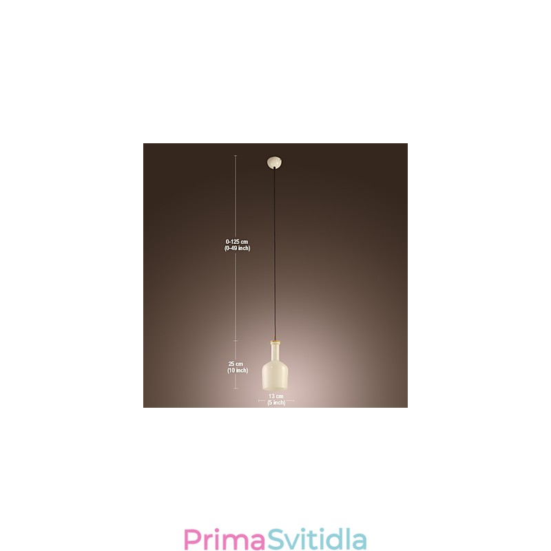 Závěsné svítidlo na malbu v moderním mini stylu