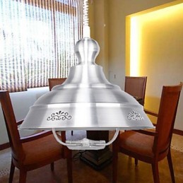 Severské Malé Droplight Vitrážového lustru Obnovení starověkých způsobů
