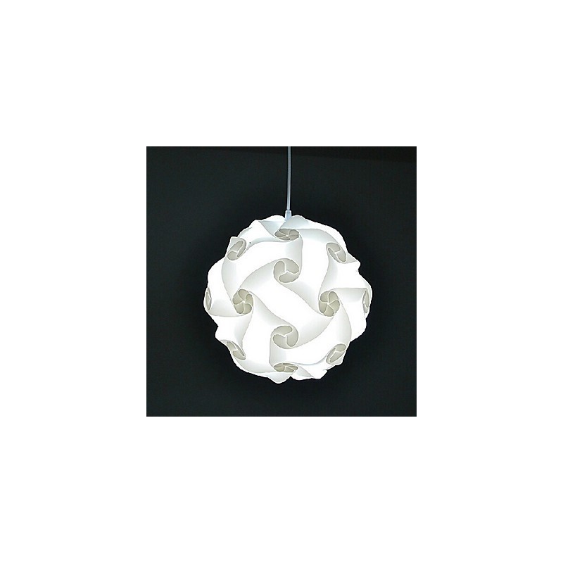DIY moderní závěsná kuličková lampa 40 cm