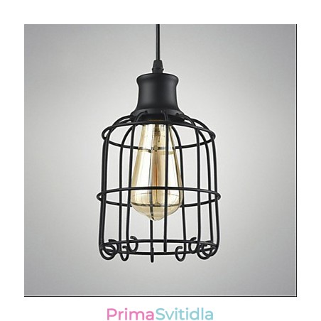 Svítidlo Edison Vintage Light Závěsné svítidlo Lustr Cage Stínidlo Svítidlo Edison Vintage Light Závěsné svítidlo Lustr Cage Stínidlo