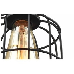 Svítidlo Edison Vintage Light Závěsné svítidlo Lustr Cage Stínidlo