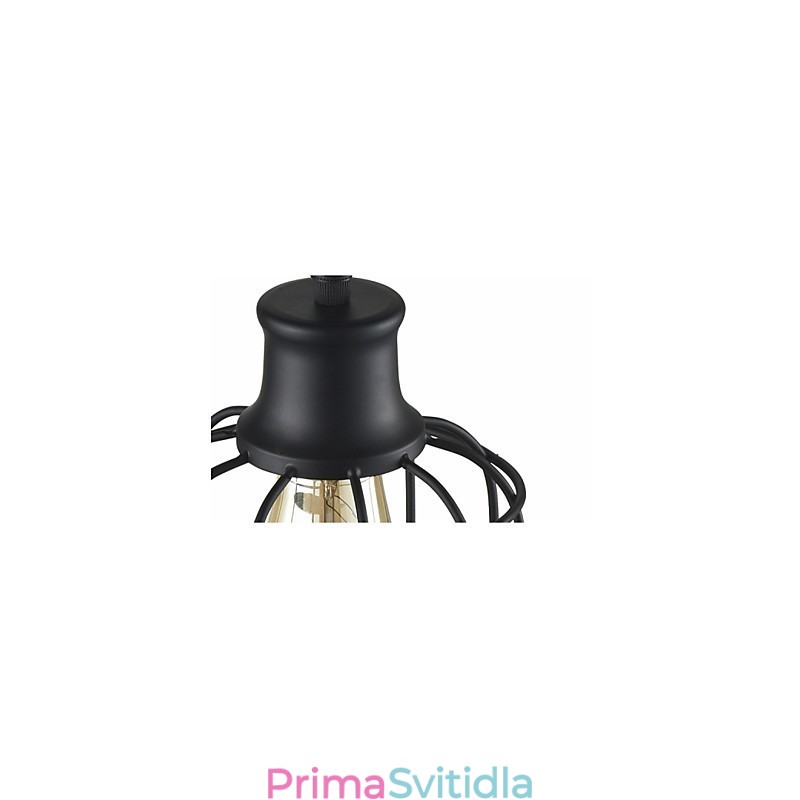Svítidlo Edison Vintage Light Závěsné svítidlo Lustr Cage Stínidlo