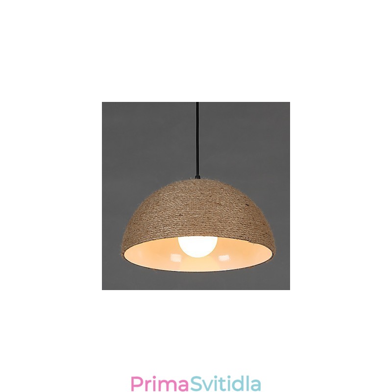 30*Obnovte starověké způsoby Severské myšlenky Půlkruhový komín Ruční konopné lano Droplight
