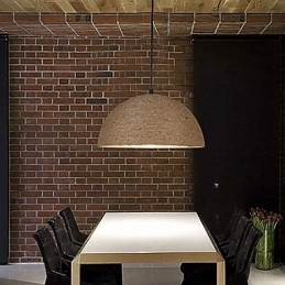 30*Obnovte starověké způsoby Severské myšlenky Půlkruhový komín Ruční konopné lano Droplight