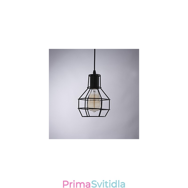 Závěsná svítidla tradiční klasické vintage retro venkovská garáž kovová
