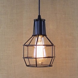 Závěsná svítidla tradiční klasické vintage retro venkovská garáž kovová