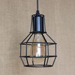Závěsná svítidla tradiční klasické vintage retro venkovská garáž kovová