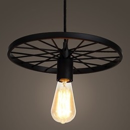 Loft Retro Pendant Lamps Americký venkovský kovaný Lustr v industriálním stylu