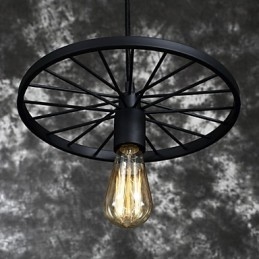 Loft Retro Pendant Lamps Americký venkovský kovaný Lustr v industriálním stylu