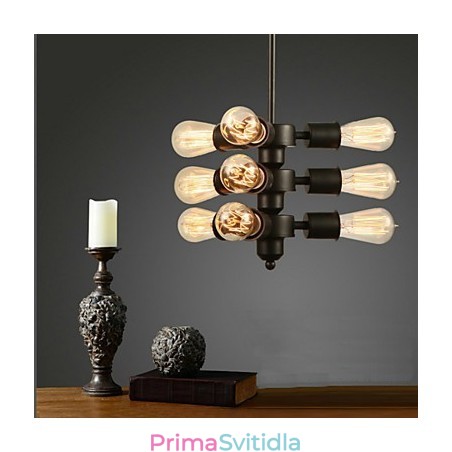 Edison Retro světelný lustr Edison Retro světelný lustr