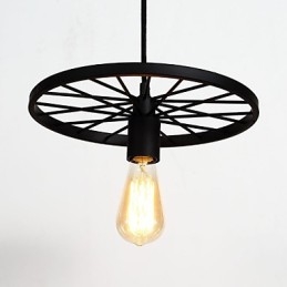 Loft Retro Pendant Lamps Americký venkovský kovaný Lustr v industriálním stylu