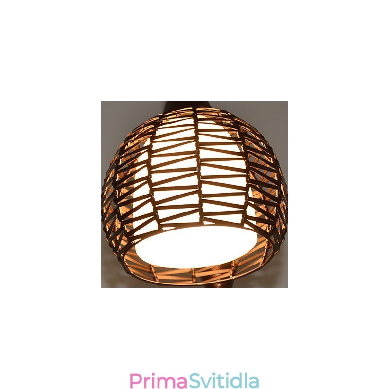 Venkovské Cany Art Weaving Klasické smluvní Droplight Lamp Light