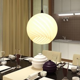 Moderní a smluvní L Creative Glass Meals Lustr Světlo