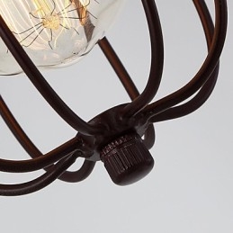 Vintage Mini styl malba kovové závěsné světlo