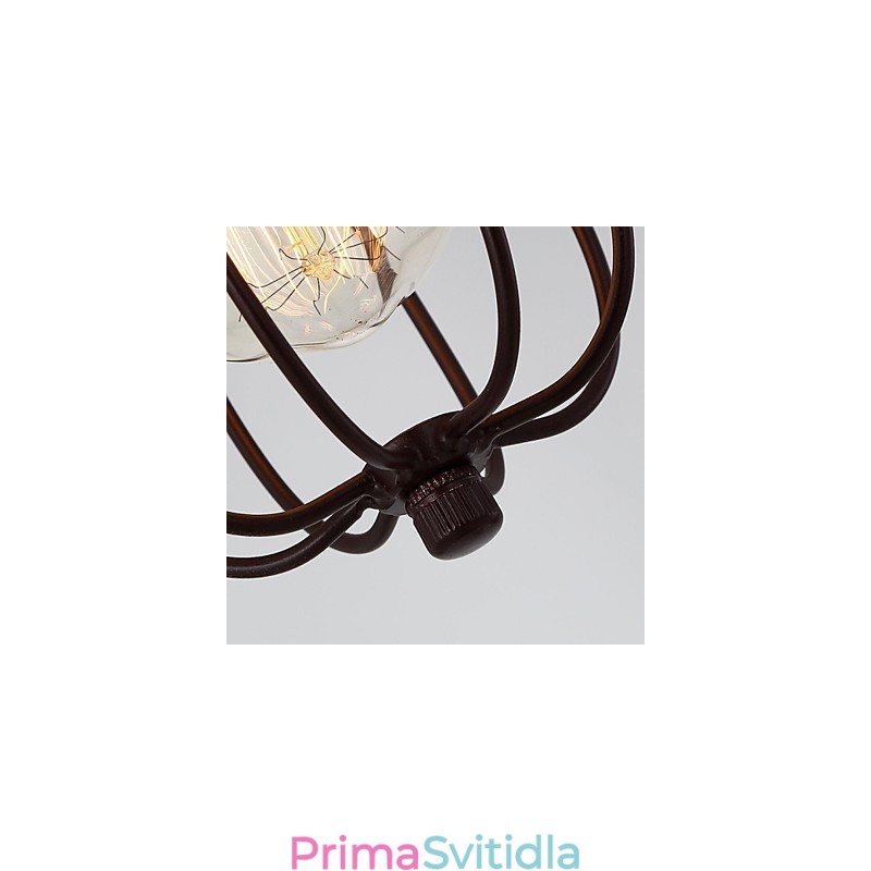 Vintage Mini styl malba kovové závěsné světlo