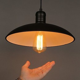 Lampy a lucerny Umění restaurování jediné hlavy kovaného létajícího talíře Droplight