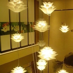 Lotus moderní dekorace DropLight lampa
