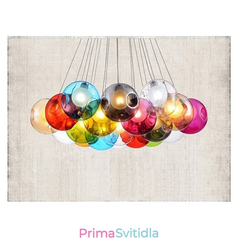 Creative The Nordic Color Restoring Ancient Ways Skleněná mísa se zlatými rybkami Světlo Creative Droplight Lamp