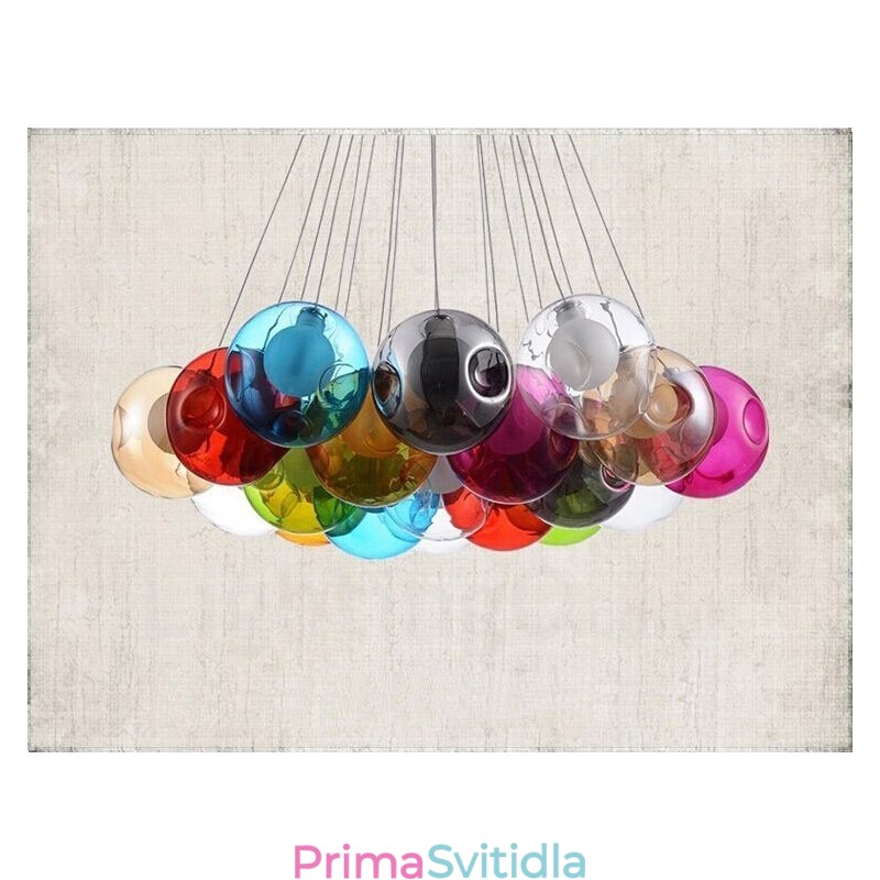 Creative The Nordic Color Restoring Ancient Ways Skleněná mísa se zlatými rybkami Světlo Creative Droplight Lamp