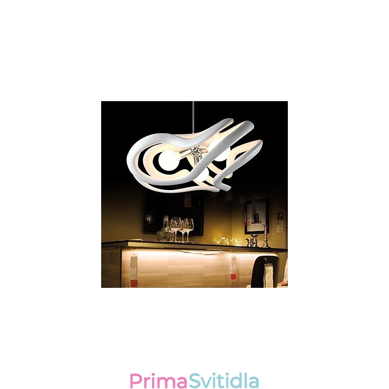 Moderní současná malířská pryskyřice závěsné světlo