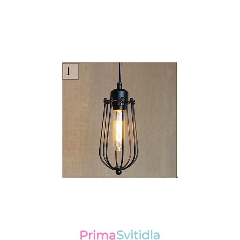 Venkovské Kované Iron Droplight