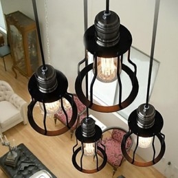 Tradiční klasický Vintage Mini styl malba závěsné světlo