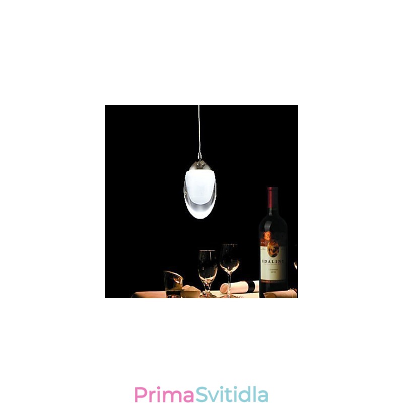 Moderní moderní tradiční klasický venkovský mini styl závěsné lustrové svítidlo z chromového skla