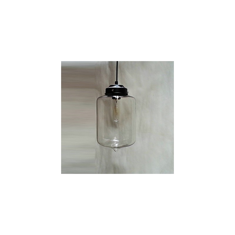 Přívěsek s designem láhve 1 lehká minimalistická železná malba