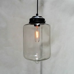 Přívěsek s designem láhve 1 lehká minimalistická železná malba