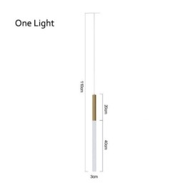 Moderní současná lustrová lampa Lampa zdobí závěsnou lampu
